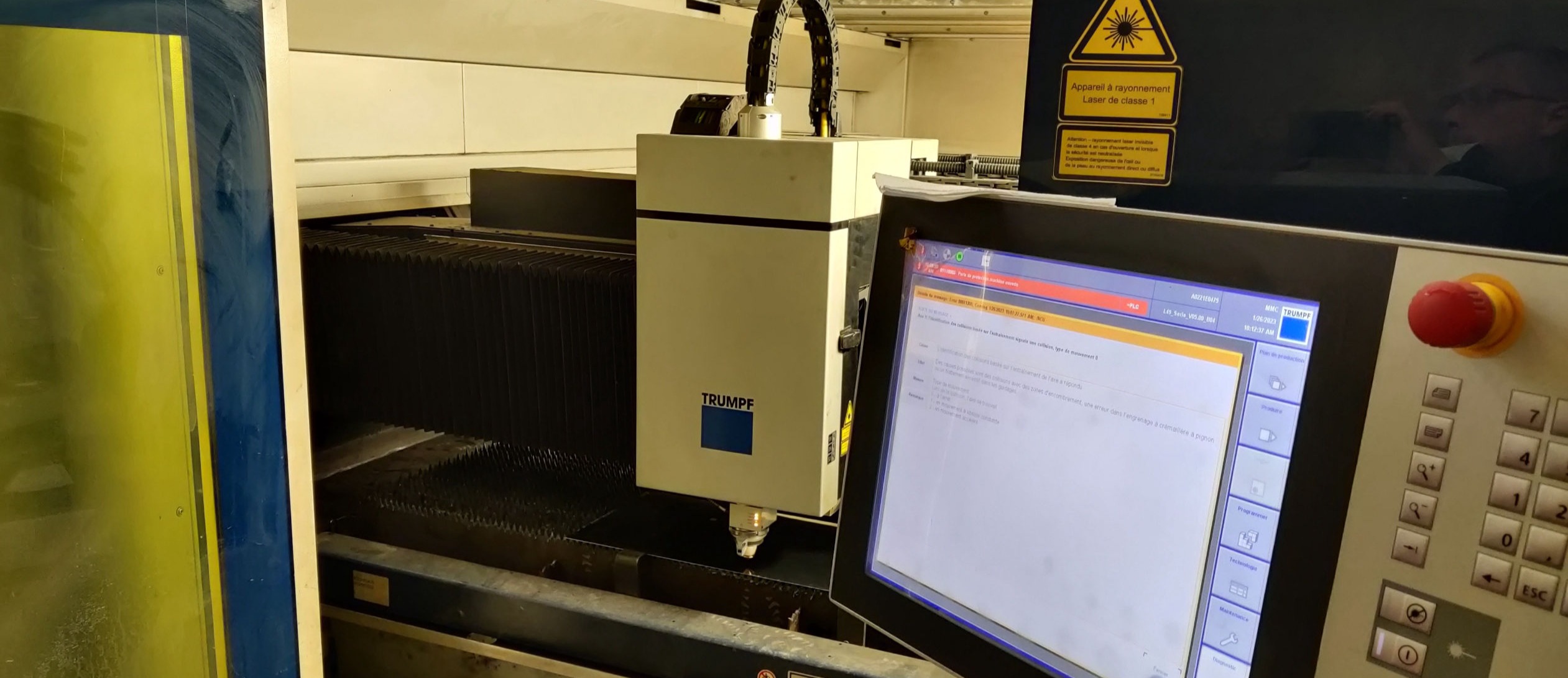 Découpe Laser Trumpf Fibre 4KW en Tôlerie